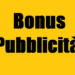 bonus pubblicità incentivi