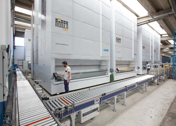 Modula magazzino verticale