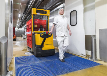 Ruote e suole sanificate facilmente grazie a ProfilGate® by HEUTE