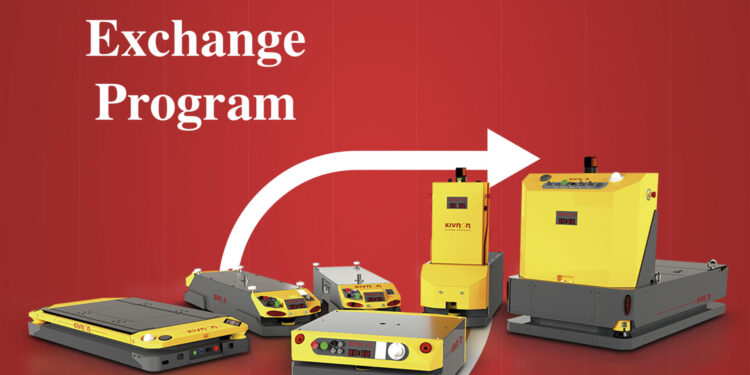 Nasce il “AGV/AMR Exchange Program” di Kivnon