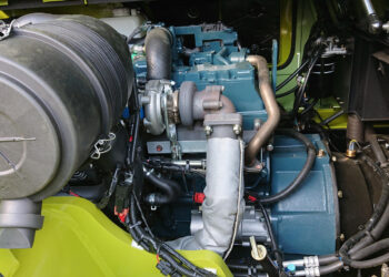 Un nuovo motore diesel Kubota per i carrelli Clark