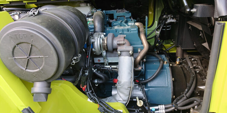 Un nuovo motore diesel Kubota per i carrelli Clark