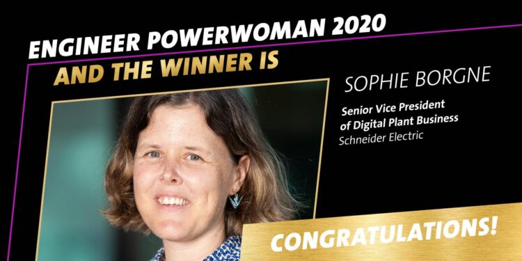Sophie Borgne vince Engineer Powerwoman 2020