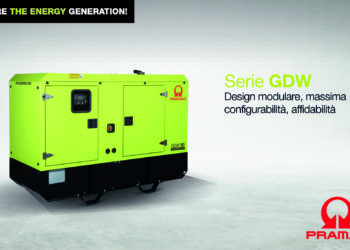 Pramac lancia la nuova linea di generatori stazionari diesel GDW