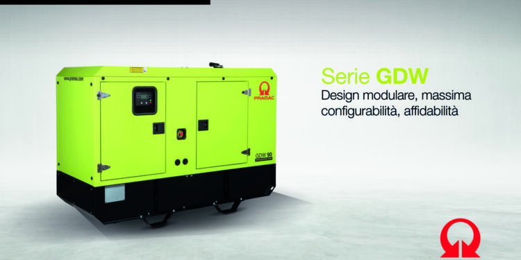Pramac lancia la nuova linea di generatori stazionari diesel GDW