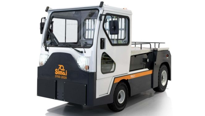 SIMAI presenta il trattore TE501 al GIS