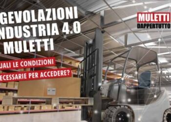 Agevolazioni Industria 4.0 e muletti