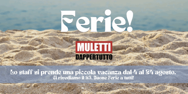 Ci rivediamo il 25 con Muletti Dappertutto
